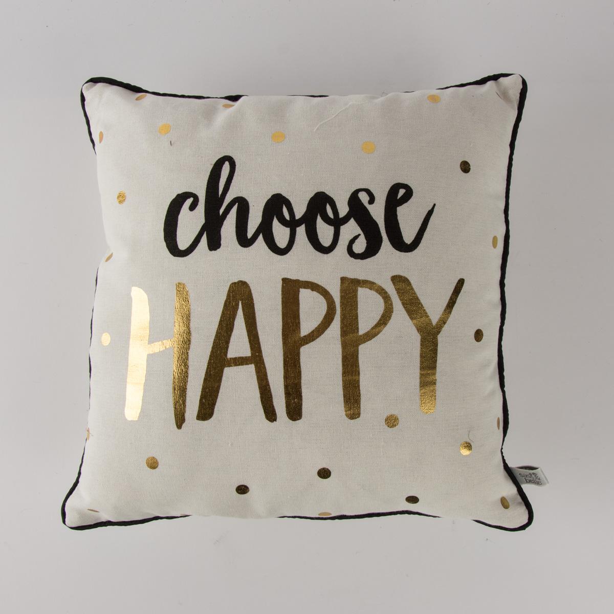 Kissen choose happy